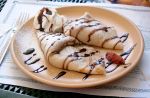 A Savory Nutella Crepe